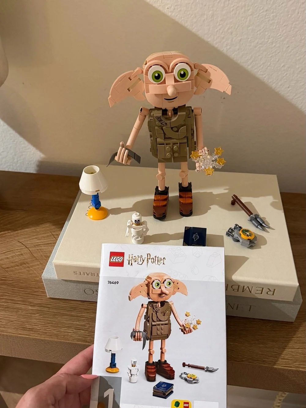 Lego Dobby Building Figure Toy - Tan & Green